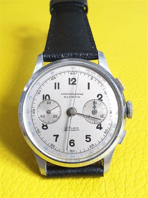 Olympic Chronographe Landeron Heren 1950 1959 Catawiki