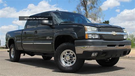 2004 Chevy Duramax Diesel 2500hd Crew Short Bed 4x4 Az