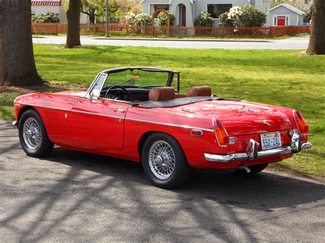 Restored Mgb Roadster For Sale On Bat Auctions Sold For