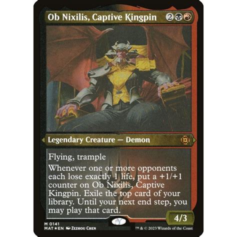 Ob Nixilis Captive Kingpin Fe The Aftermath Spellmarket