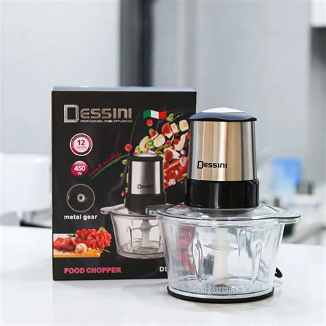 Dessini 2L Capacity Meat Grinder Electric Chopper Mincer 450W Electric