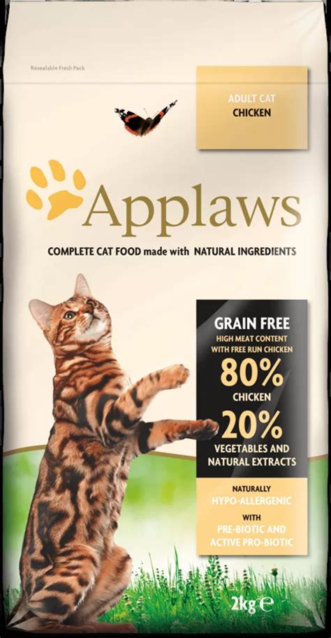 Купить Беззерновой сухой корм APPLAWS для взрослых кошек с курицей и ...