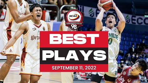 NCAA Season 98 Best Plays UPHSD Vs JRU CSB Vs LPU Men S