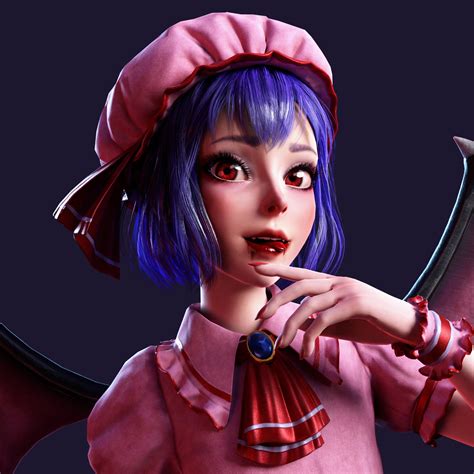 Artstation Remilia Scarlet Touhou Project