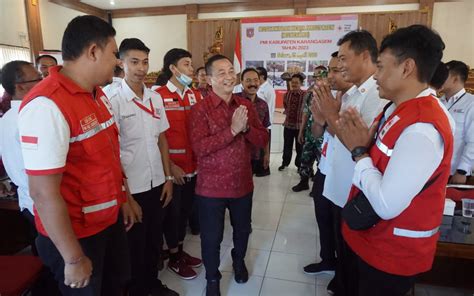 Bupati Gede Dana Buka Mukerkab Palang Merah Indonesia Karangasem