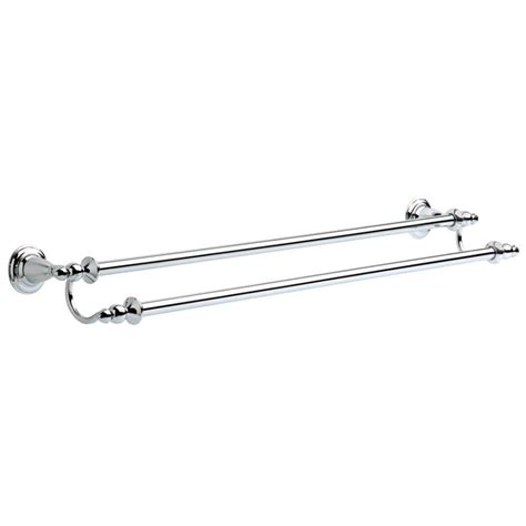 Delta Victorian 24 In Double Towel Bar In Chrome 75224 The Home Depot