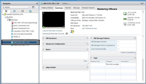 Migrate Vm Storage Using Storage Vmotion Mastering Vmware