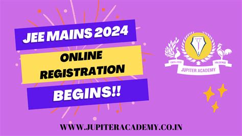 Jee Main 2024 Session 1 Registration Begins Jupiter Academy