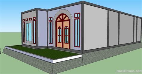Detail Desain Rumah Dengan Sketchup Koleksi Nomer 37