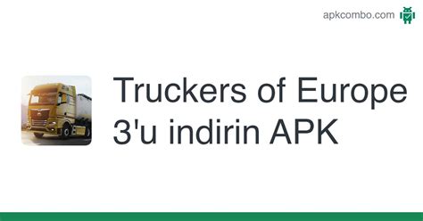 Truckers Of Europe 3 Apk Android Game Ücretsi̇z İndi̇ri̇n