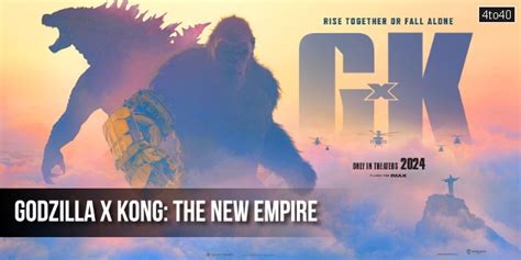 Godzilla X Kong The New Empire 2024 American Monster Film Kids