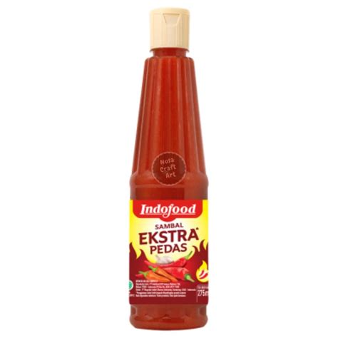 Indofood Extra Hot Chili Sauce Sambal Extra Pedas Ml Seasoning Etsy