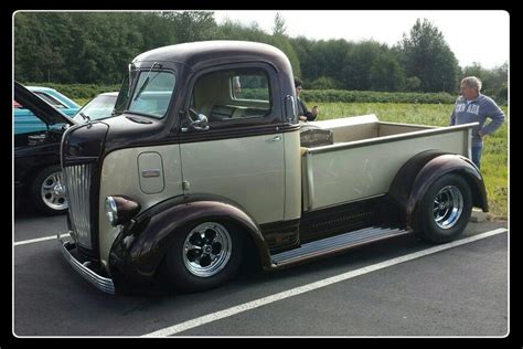 Sweet Custom 1942 Ford Cab Over Truck At The Antique Classic Car Show