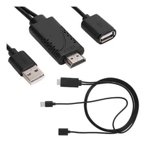 En P Micro Usb Hembra A Hdmi Macho Hdtv Cable Adapta Env O Gratis