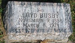 Loyd Busby M Morial Find A Grave