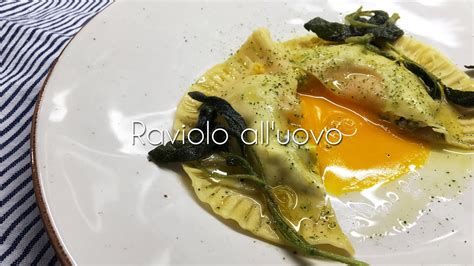 Raviolo All Uovo Raviolones De Ovo Youtube