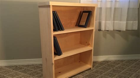 How To Make An Easy Diy Bookcase Youtube