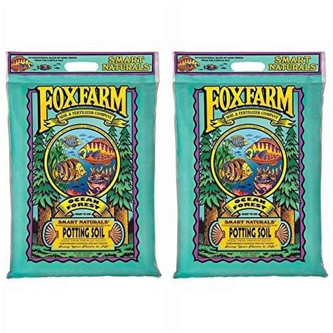 Foxfarm Organic Ocean Forest Potting Soil For Indoor And Outdoor Plants