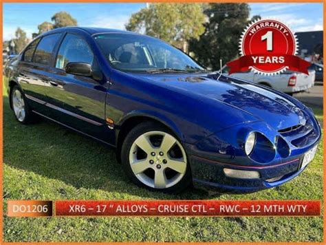 1998 Ford Falcon Au Xr6 Blue 4 Speed Automatic Sedan Cars Vans