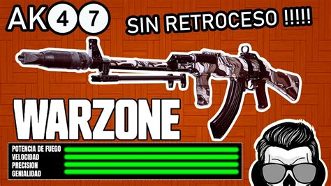 La Mejor Clase Para La Ak En Warzone Ak Sin Retroceso En