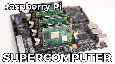 Pis On A Mini Itx Board The Turing Pi Youtube