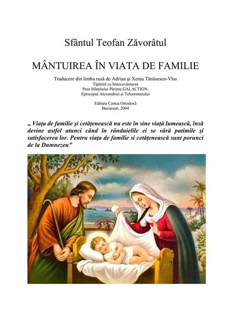 Mantuirea In Viata De Familie Pdf