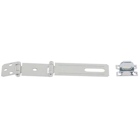 National Hardware 34 Double Hinge Safety Hasps In Zinc Plated N103 291 Rural King