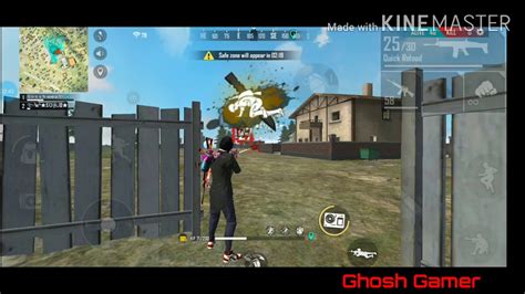 Free Fire Best Headshot Killing Montage 😎😎 Ghosh Gamer Youtube