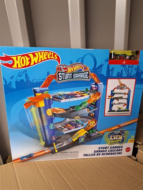 Hot Wheels Stunt Garage Play Set For Sale Online EBay