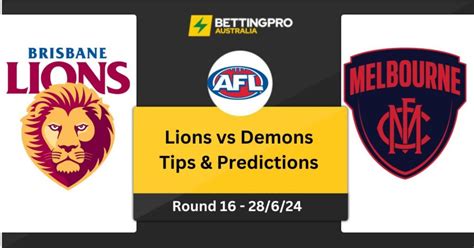 Melbourne Vs Brisbane Lions Tips AFL 2024 Preview Predictions