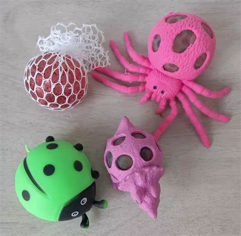 Bichinhos Aranha Dinossauro Squishy Anti Estresse De Apertar