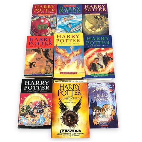 Harry Potter 8 Book Cover