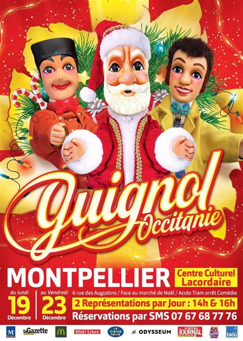 Spectacle Guignol Occitanie Et Le Père Noël à Montpellier Vendredi