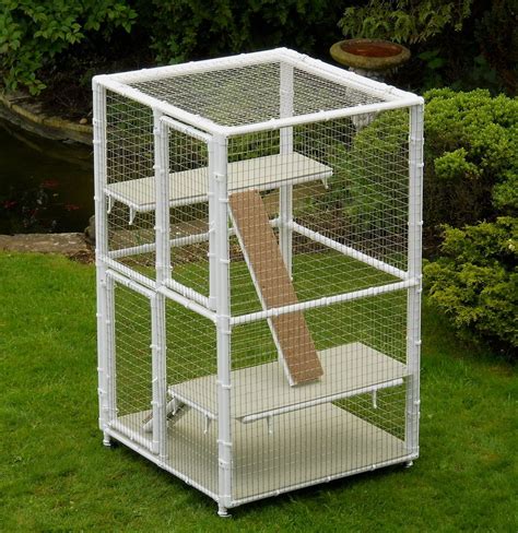 Double Decker Cat Cage Without Middle Floor From Penthouse Products