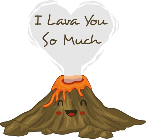 I Lava You So Much Love Typography Quote Design 24861181 Png