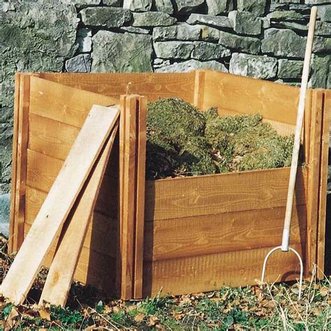 Buy Modular Wooden Compost Bins | Organic Gardening Catalogue