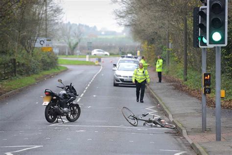 Cyclist Airlifted To Hospital With Serious Injuries After Perton