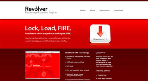 50 Red Web Designs to Inspire You - Web Design Ledger