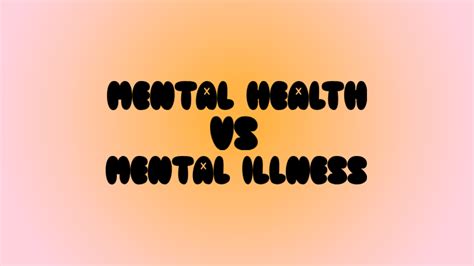 Mental Health Vs Mental Illness Understanding The Key Differences — Prove Your Existence