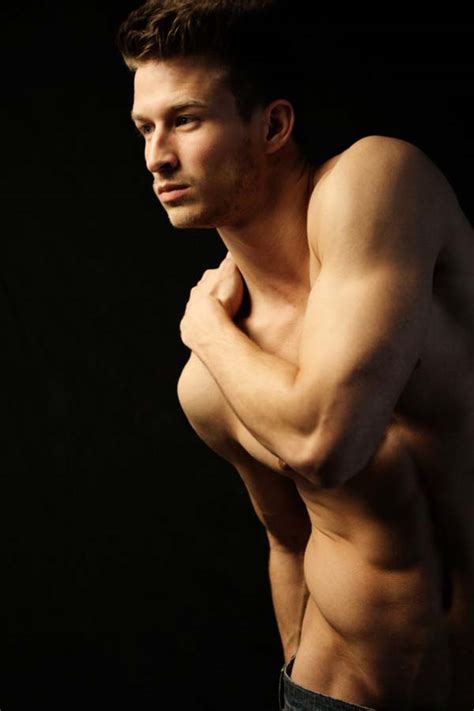 Hunksinswimsuits Adam Huber S Hot Editorial Shoot Sexy Model Strips Down
