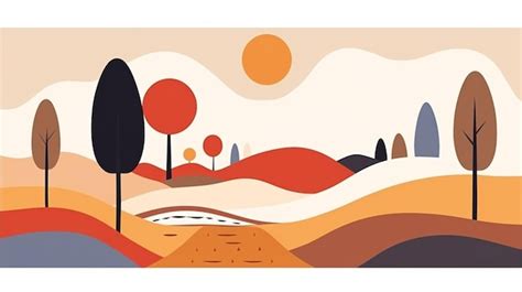 landscape poster design pictures