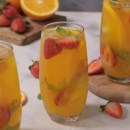 Resep Orange Strawberry Punch Endeus TV