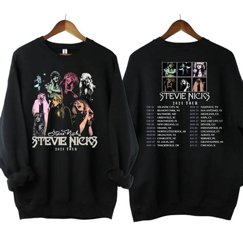 Stevie Nicks Tour Merch Stevie Nicks Live In Concert Shirt