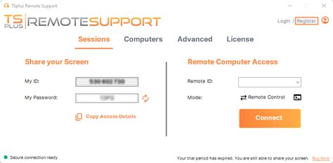 Tsplus Remote Support Documentation