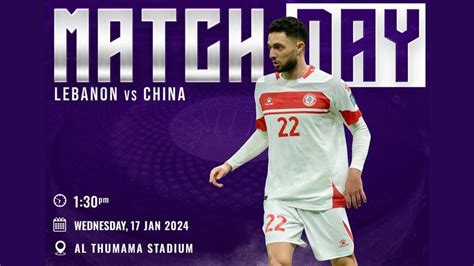 Link Live Streaming China Vs Lebanon Di Piala Asia Qatar Malam