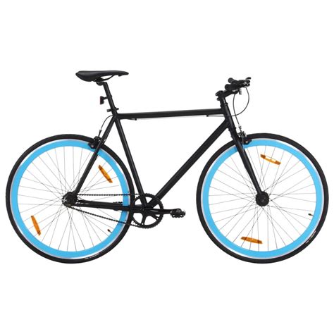 Fixed Gear Bike Black And Blue 700c 51cm