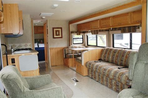 Motorhome Interior Vacation Rv Rentals Class A 32 Foot Rv Rental