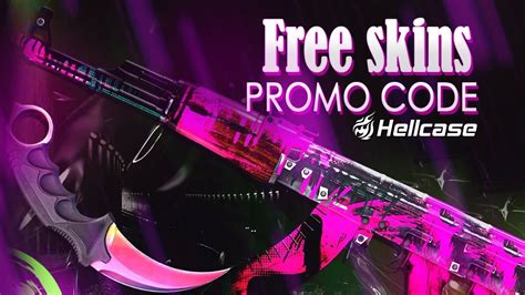 HELLCASE PROMO CODE FREE SKINS CODE HELLCASE YouTube