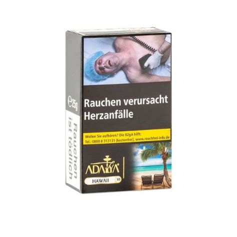 Shisha Tabak Adalya Hawaii 25g Jetzt Online Kaufen