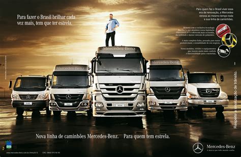 Mercedes Benz inicia na TV a campanha de sua nova linha de caminhões